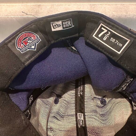 New Era Hudson Valley Renegades MLB Baseball Fitted Hat Navy Size 7 3/8 - Picture 4 of 4